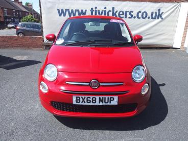SPOTICAR Fiat 500 1.2 Pop Dualogic Euro 6 (s/s) 3dr Used Car - City Car Petrol Red - Telford - 1200618010_4