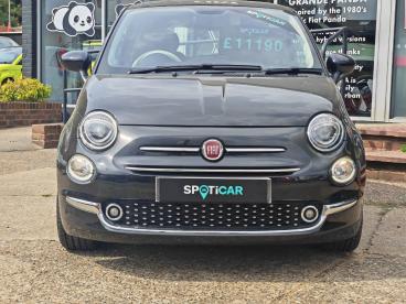 SPOTICAR Fiat 500 1.0 Mhev Top Euro 6 (s/s) 3dr Used Car - City Car Petrol Black - Dartford - 500618032_2