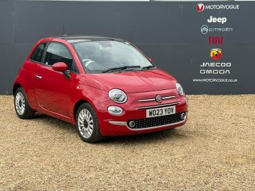 SPOTICAR Fiat 500 1.0 Mhev Euro 6 (s/s) 3dr Used Car - City Car Petrol Red - Kings Lynn - 1200622175_1