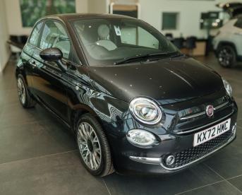 SPOTICAR Fiat 500 1.0 Mhev Dolcevita Plus Euro 6 (s/s) 3dr Used Car - City Car Petrol Black - Bedford - 1200622284_1
