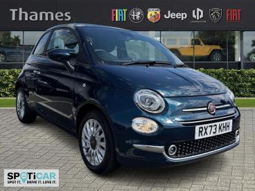 SPOTICAR Fiat 500 1.0 Mhev Euro 6 (s/s) 3dr Used Car - City Car Petrol Blue - Slough - 1200622319_1