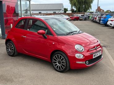 SPOTICAR Fiat 500 1.0 Mhev Top Euro 6 (s/s) 3dr Used Car - City Car Petrol Red - Boston - 1200622573_1