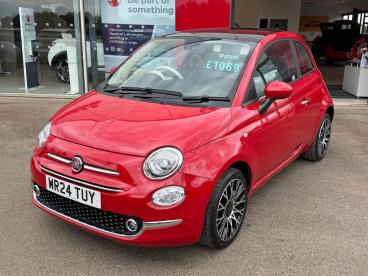 SPOTICAR Fiat 500 1.0 Mhev Top Euro 6 (s/s) 3dr Used Car - City Car Petrol Red - Boston - 1200622573_4