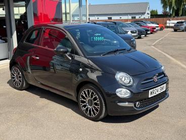 SPOTICAR Fiat 500 1.0 Mhev Top Euro 6 (s/s) 3dr Used Car - City Car Petrol Black - Boston - 1200622574_1