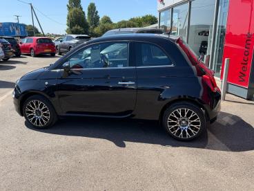SPOTICAR Fiat 500 1.0 Mhev Top Euro 6 (s/s) 3dr Used Car - City Car Petrol Black - Boston - 1200622574_3