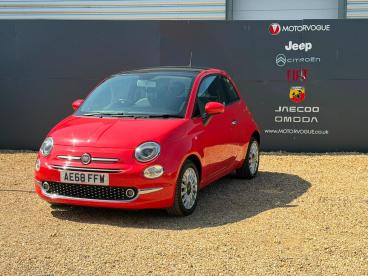SPOTICAR Fiat 500 1.2 Lounge Euro 6 (s/s) 3dr Used Car - City Car Petrol Pink - Kings Lynn - 1200623658_3