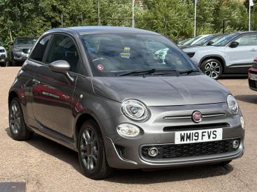SPOTICAR Fiat 500 1.2 S Euro 6 (s/s) 3dr Used Car - City Car Petrol Grey - Leicester - 1200624768_1