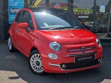 SPOTICAR Fiat 500 1.0 Mhev Euro 6 (s/s) 3dr Used Car - City Car Petrol Red - Northampton - 1200625316_1