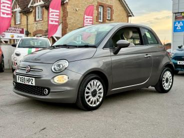 SPOTICAR Fiat 500 1.2 Lounge Euro 6 (s/s) 3dr Used Car - City Car Petrol Grey - Chippenham - 1200628063_3