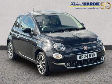 SPOTICAR Fiat 500 1.0 Mhev Top Euro 6 (s/s) 3dr Used Car - City Car Petrol Black - Wallsend - 1200628169_1