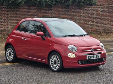 SPOTICAR Fiat 500 1.2 Lounge Dualogic Euro 6 (s/s) 3dr Used Car - City Car Petrol Red - Hemel Hempstead - 500628261_1