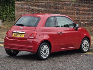SPOTICAR Fiat 500 1.2 Lounge Dualogic Euro 6 (s/s) 3dr Used Car - City Car Petrol Red - Hemel Hempstead - 500628261_4