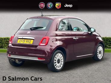 SPOTICAR Fiat 500 1.2 Lounge Euro 6 (s/s) 3dr Used Car - City Car Petrol Red - Colchester - 1200630461_5