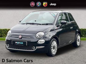 SPOTICAR Fiat 500 1.0 Mhev Dolcevita Euro 6 (s/s) 3dr Used Car - City Car Petrol Black - Colchester - 1200631466_4