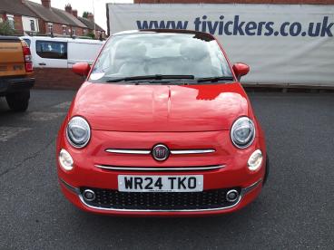 SPOTICAR Fiat 500 1.0 Mhev Top Euro 6 (s/s) 3dr Used Car - City Car Petrol Red - Telford - 1200632538_4