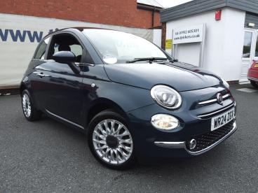SPOTICAR Fiat 500 1.0 Mhev Euro 6 (s/s) 3dr Used Car - City Car Petrol Blue - Telford - 1200632543_1