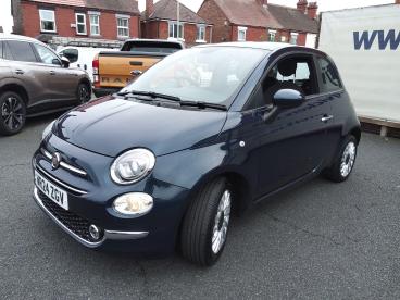SPOTICAR Fiat 500 1.0 Mhev Euro 6 (s/s) 3dr Used Car - City Car Petrol Blue - Telford - 1200632543_5