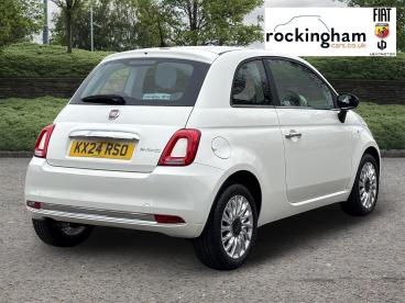 SPOTICAR Fiat 500 1.0 Mhev Euro 6 (s/s) 3dr Used Car - City Car Petrol White - Corby - 1200632821_3