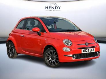 SPOTICAR Fiat 500 1.0 Mhev Top Euro 6 (s/s) 3dr Used Car - City Car Petrol Orange - Poole - 1200633472_1