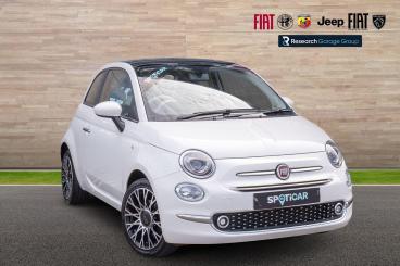 SPOTICAR Fiat 500 1.0 Mhev Top Euro 6 (s/s) 3dr Used Car - City Car Petrol White - Nuneaton - 1200633726_1