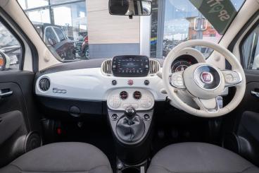 SPOTICAR Fiat 500 1.0 Mhev Top Euro 6 (s/s) 3dr Used Car - City Car Petrol White - Nuneaton - 1200633726_3