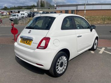 SPOTICAR Fiat 500 1.0 Mhev Lounge Euro 6 (s/s) 3dr Used Car - City Car Petrol White - Melton Mowbray - 1200634297_5