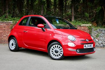 SPOTICAR Fiat 500 1.0 Mhev Euro 6 (s/s) 3dr Used Car - City Car Petrol Red - Warwick - 1200634456_1