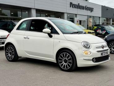 SPOTICAR Fiat 500 1.0 Mhev Top Euro 6 (s/s) 3dr Used Car - City Car Petrol White - Chippenham - 1200634825_1