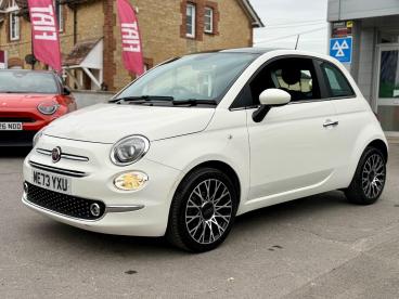 SPOTICAR Fiat 500 1.0 Mhev Top Euro 6 (s/s) 3dr Used Car - City Car Petrol White - Chippenham - 1200634825_3