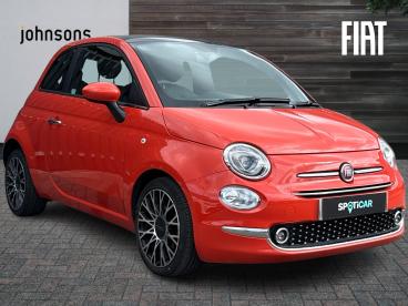 SPOTICAR Fiat 500 1.0 Mhev Top Euro 6 (s/s) 3dr Used Car - City Car Petrol Orange - Swindon - 1200635188_1