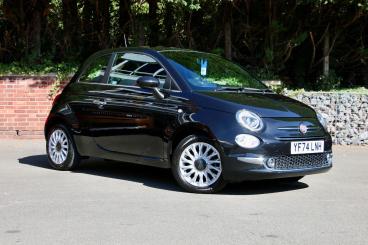 SPOTICAR Fiat 500 1.0 Mhev Euro 6 (s/s) 3dr Used Car - City Car Petrol Black - Warwick - 1200636747_1
