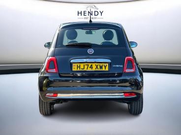 SPOTICAR Fiat 500 1.0 Mhev Euro 6 (s/s) 3dr Used Car - City Car Petrol Black - Poole - 1200639037_5