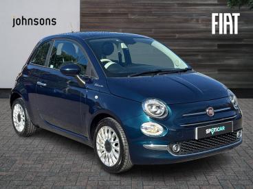 SPOTICAR Fiat 500 1.0 Mhev Dolcevita Euro 6 (s/s) 3dr Used Car - City Car Petrol Blue - Swindon - 1200639710_1