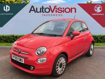 SPOTICAR Fiat 500 1.2 Lounge Euro 6 (s/s) 3dr Used Car - City Car Petrol Orange - Inverness - 1200643929_3