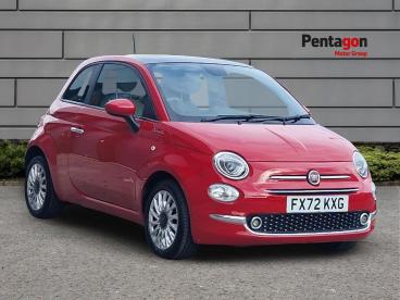 SPOTICAR Fiat 500 1.0 Mhev Dolcevita Euro 6 (s/s) 3dr Used Car - City Car Petrol Red - Burton-on-trent - 1200644025_1