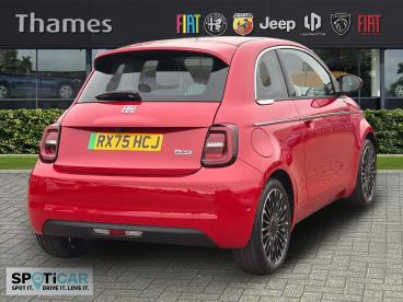 SPOTICAR Fiat 500 E 42kwh La Prima Auto 3dr Used Car - City Car Electric Red - Slough - 1200547297_3