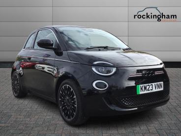 SPOTICAR Fiat 500 E 42kwh La Prima Auto 3dr Used Car - City Car Electric Black - Corby - 1200551823_1