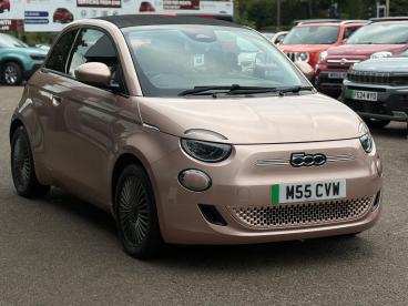 SPOTICAR Fiat 500 E 42kwh Icon Auto 2dr Used Car - City Car Electric Gold - Leicester - 1200552801_1