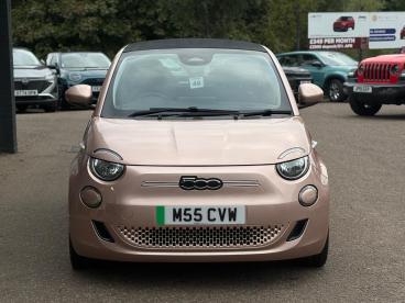 SPOTICAR Fiat 500 E 42kwh Icon Auto 2dr Used Car - City Car Electric Gold - Leicester - 1200552801_2