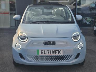 SPOTICAR Fiat 500 E 42kwh La Prima Auto 2dr Used Car - City Car Electric Blue - Watford - 1200565852_2