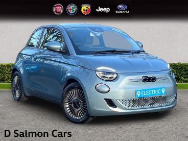 SPOTICAR Fiat 500 E 42kwh Icon Auto 3dr Used Car - City Car Electric Blue - Colchester - 1200567339_1
