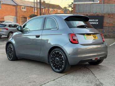 SPOTICAR Fiat 500 E 42kwh La Prima Auto 3dr Used Car - City Car Electric Grey - Warwick - 1200567438_2