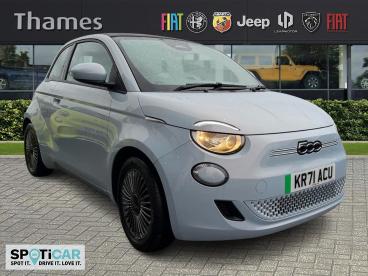 SPOTICAR Fiat 500 E 42kwh Icon Auto 2dr Used Car - City Car Electric Blue - Slough - 1200568727_1