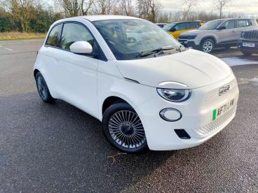 SPOTICAR Fiat 500 E 42kwh Passion Auto 3dr Used Car - City Car Electric White - Kidlington - 1200568731_1