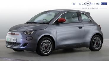 SPOTICAR Fiat 500 E 42kwh Red Auto 3dr Used Car - City Car Electric Grey - Birmingham - 1200578502_3