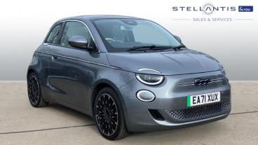 SPOTICAR Fiat 500 E 42kwh La Prima Auto 3dr Used Car - City Car Electric Grey - Romford - 1200578604_1
