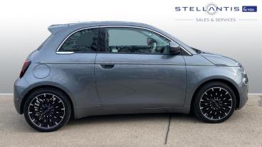 SPOTICAR Fiat 500 E 42kwh La Prima Auto 3dr Used Car - City Car Electric Grey - Romford - 1200578604_2