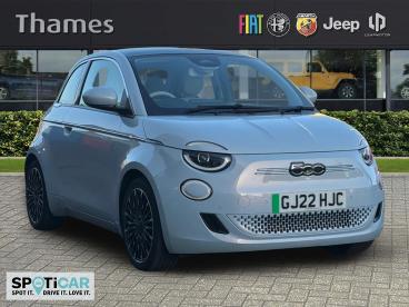 SPOTICAR Fiat 500 E 42kwh La Prima Auto 3dr Used Car - City Car Electric Blue - Tunbridge Wells - 1200581078_1
