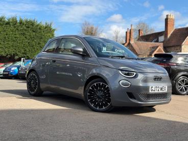SPOTICAR Fiat 500 E 42kwh La Prima Auto 3dr Used Car - City Car Electric Grey - Warwick - 1200582000_1