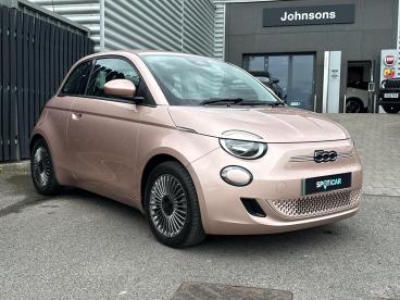 SPOTICAR Fiat 500 E 42kwh Auto 3dr Used Car - City Car Electric Gold - Swindon - 1200583291_2